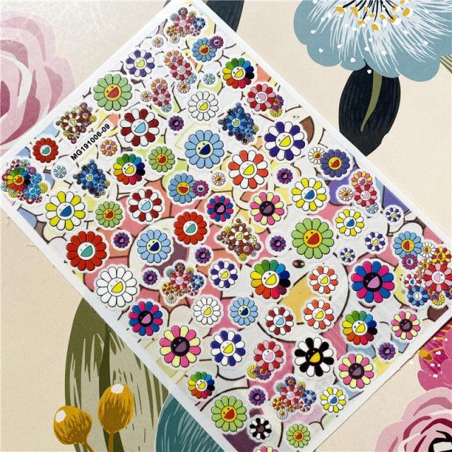 Cute rabbit Cute cat Japanese Justice Girl 3D Back Glue Nail Sticker Nail Decoration Nail Art Nail Ornament Self Adhesive Nail Decals for Nail Art Decoration Including Hearts Stars Letters Bowknot Leaves Flowers Plants Fruits Butterflies for Woman - ALLURELATION - 3D Decals, 3D Luminous, 3D Luminous Nail, 3D Nail, 3D Nail Art, 3d Nail Decal, 3D Nail Stickers, 3D Nail Supplies, 3D Self-Adhesive, 3D Self-Adhesive Nail, 554, Acrylic Nail Supplies, acrylic nails, Glue Nail, Nail Art, Nail Stickers - Stevvex.com