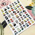 Cute rabbit Cute cat Japanese Justice Girl 3D Back Glue Nail Sticker Nail Decoration Nail Art Nail Ornament Self Adhesive Nail Decals for Nail Art Decoration Including Hearts Stars Letters Bowknot Leaves Flowers Plants Fruits Butterflies for Woman - ALLURELATION - 3D Decals, 3D Luminous, 3D Luminous Nail, 3D Nail, 3D Nail Art, 3d Nail Decal, 3D Nail Stickers, 3D Nail Supplies, 3D Self-Adhesive, 3D Self-Adhesive Nail, 554, Acrylic Nail Supplies, acrylic nails, Glue Nail, Nail Art, Nail Stickers - Stevvex.com