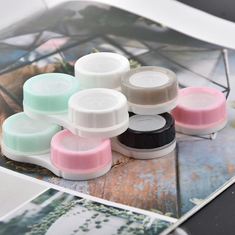 Cute Small Contact Lens Case Box Travel Women Mini Round Lovely Eyes Contact Lens Container Bag Travel Kit Colorful Bulk Box Holder Container Contact Lens Case Set - ALLURELATION - 560, Case Container Kit Set, Case For Contact Lenses, Contact Lens Case For Eyes, Contact Lens Case For Women, Contact lens Cases, Contact Lens Cleaner Case, Lens Case, Luxury Contact Lens Case, Portable Contact Lens, Portable Contact Lens Case - Stevvex.com
