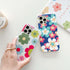 Cute Smooth Flower Phone Case For Iphone 13 11 Pro Max 12 Mini X Xr Xs Max 7 8 Plus Anti Knock Back Phone Cover Case Silicone Ultra Thin Shockproof Mobile Phone Case With Fashion Pattern Soft Bumper Full Body Protective Case For Iphone