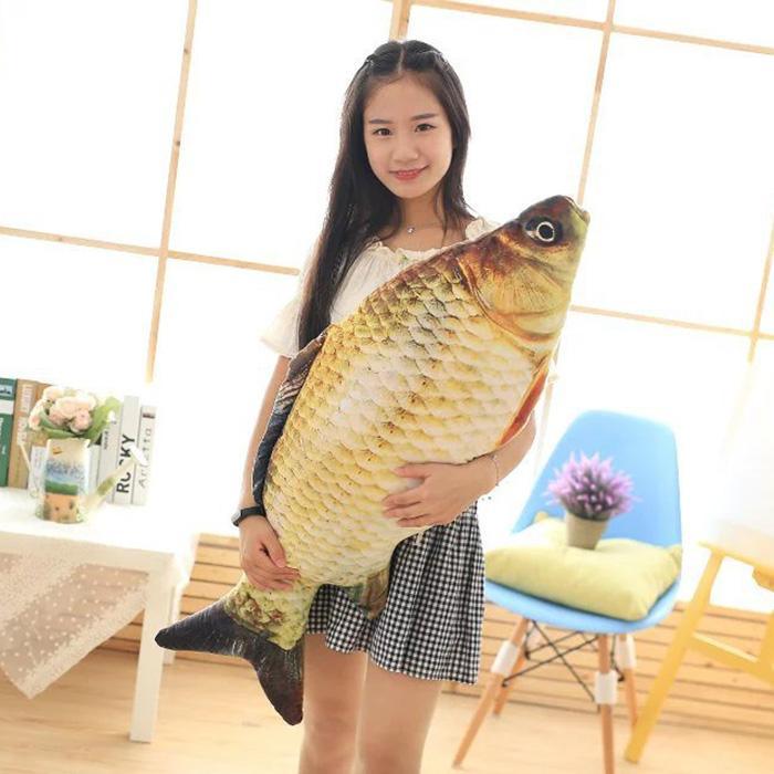 Cute Staffed Soft Animal Fish Plush Toys Pillow Creative Pillow Cushion Soft Fish Cushion Pillow Carp Plush Pillow Stuffed Toy Throw Pillow for Home Decoration Gift Kids Pillow Stuffed Animal Toy Gift Kids Toy Christmas Gifts - ALLURELATION - 552, Animal Fish Plush Toys, Animal Toy, Car Pillows, Fish Plush Toys, Pillow Cushion, Plush Toys, Soft Animal Fish Plush Toys, Soft Animal Fish Toys, Soft Fish Plush Toys, Soft Plush Toys, Stuffed Animal Toy, Travel Pillows - Stevvex.com