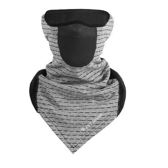 Cycling Mask Winter Warm Running Scarf Balaclava Velvet Bike Full Face Mask Headwear Climbing Fishing Skating Hat Motorbike Biker Racing Breather Mask Tactical Airsoft Cap Scarf Mask Ski Hat Spring Summer For Men Women