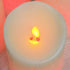 Dancing Flame LED Candle With RGB Remote Control Flickering Flameless Candles Real Wax Color Changing LED Pillar Candles Battery Operated Realistic Dancing Flame Fake Candle Wax Pillar Candle For Wedding Decoration Christmas Candle/Room Night Light