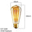 Dimmable Light Bulb Retro Vintage Edison Bulb Incandescent Ampoule Bulbs Vintage Edison Lamp Retro Light Vintage Bulbs Modern Style Square Spiral Filament Incandescent Light