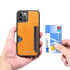 Drop Protection Card Holder Leather Case for Iphone 14 Pro Max 13 Pro 11 12 Anti-knock Cell Phone Bag for Iphone Leather Handcrafted with Genuine Leather Vintage Conveninent with Card Holder