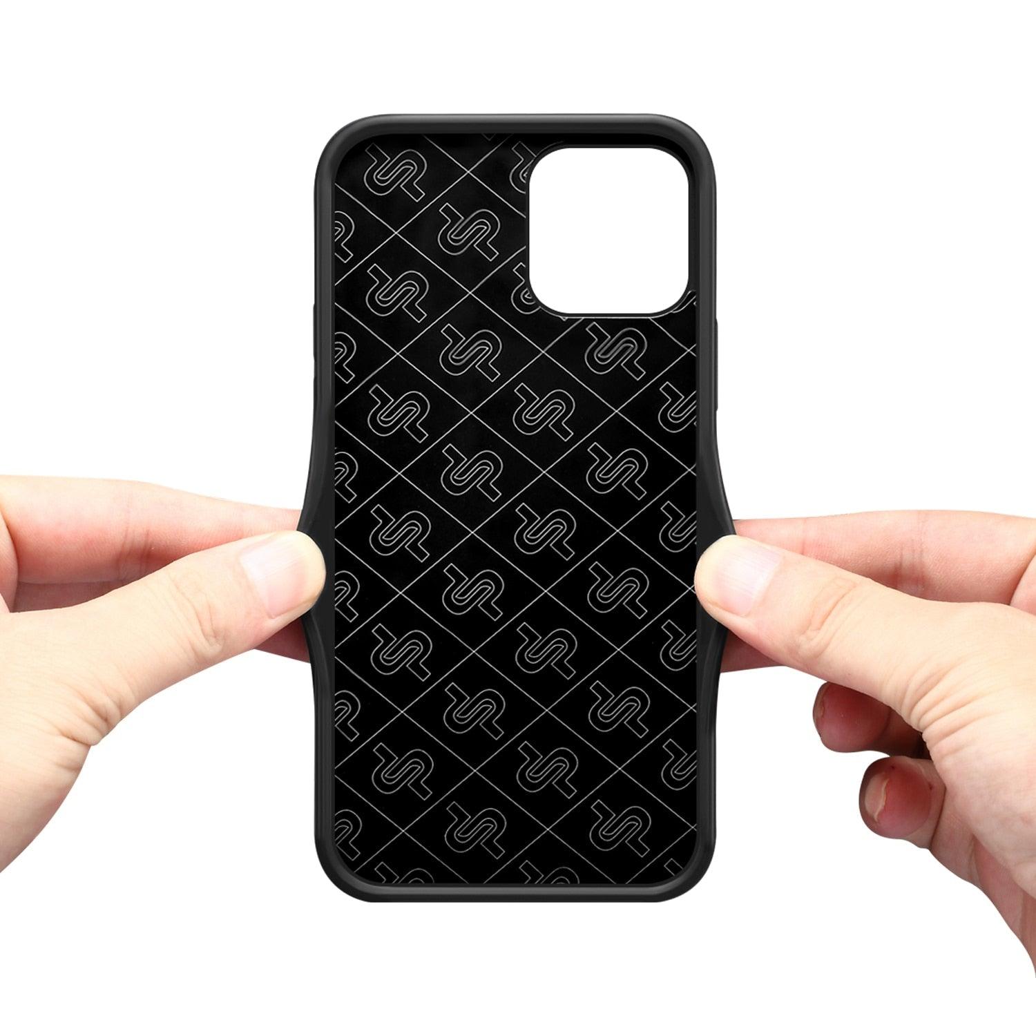 Drop Protection Card Holder Leather Case for Iphone 14 Pro Max 13 Pro 11 12 Anti-knock Cell Phone Bag for Iphone Leather Handcrafted with Genuine Leather Vintage Conveninent with Card Holder