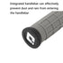 Durable Handlebar Grips Lock Ring Bike Handle Durable Wearable Bicycle Grips Single Lock-On Mountain Bike Grips Bicycle Handlebar Locking Grips Non-Slip Multi Colors Simple Design Handle Grips