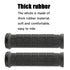 Durable Handlebar Grips Lock Ring Bike Handle Durable Wearable Bicycle Grips Single Lock-On Mountain Bike Grips Bicycle Handlebar Locking Grips Non-Slip Multi Colors Simple Design Handle Grips