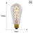 E27 Retro Edison Bulb AC 220V 110V 40W Dimmable Vintage Edison Light bulb ST64 G80 G95 T225 T300 Incandescent Lamp Edison Lamp Bravelight Antique Vintage Light Bulbs, T64 40W 2700K Warm Dimmable, Squirrel Cage Filament Edison Light Bulb for Table Lamp