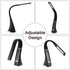 Eco-friendly LED Desk Lamp Multifunction Dimmable Reading Lamp With Calendar Temperature Alarm Clock for Office Bedroom Dorm Decorative Table Lamp Cute Study Lamps for Bedroom Décor