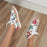 Elegant Floral Womens Sneakers Printed Lace Up Flat Shoes Fashion Round Toe Shoes Women Casual Sneakers Comfortable Tennis Shoes For Walking
