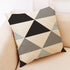 Elegant Pattern Printed Throw Pillow Modern Soft Linen Blend Cushion Home Decorative Fashion Geometric Pattern Throw Pillow Covers Square Decorative Cushion Case For Home Pillows Case