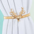 Elk Feather Elastically Stretchable Curtain Clip Decor Curtains Holders Tieback Buckle For Home Decoration Accessories Modern Simple Style Curtain Tie Backs Stretchy Wire Rope Curtain Straps For Home Decor
