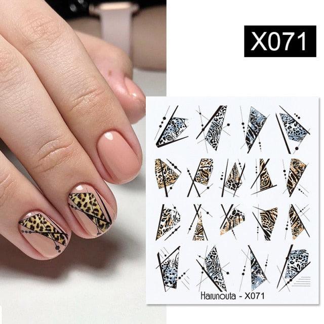 Embossed Nails Sticker 3D Flower Leaves Slider Water Transfer Nail Decals for Nail Art Transfer Sticker  3D Wave Design Decoration for Women Girls Art Stickers Decal Decoration Metallic Curve Strip Line Nail Decor