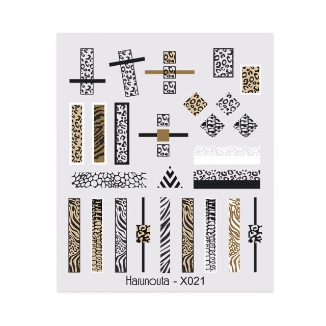 Embossed Nails Sticker 3D Flower Leaves Slider Water Transfer Nail Decals for Nail Art Transfer Sticker  3D Wave Design Decoration for Women Girls Art Stickers Decal Decoration Metallic Curve Strip Line Nail Decor