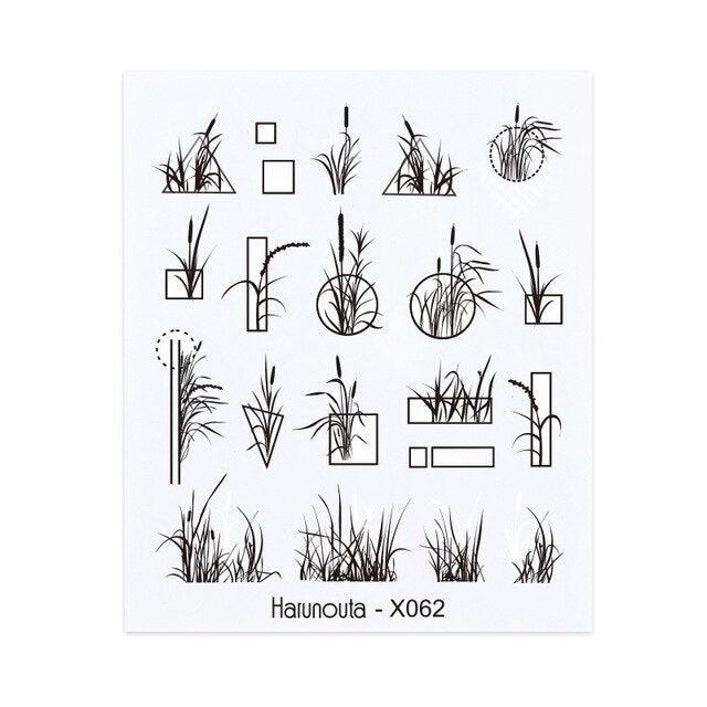 Embossed Nails Sticker 3D Flower Leaves Slider Water Transfer Nail Decals for Nail Art Transfer Sticker  3D Wave Design Decoration for Women Girls Art Stickers Decal Decoration Metallic Curve Strip Line Nail Decor