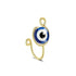 Evil Eye Stainless Steel Spiral Fake Nose Ring Cuff Non Piercing Nose Ring Clip On Fake Nose Piercing Jewelry Ear Clip Fake Piercing Nose Ring Punk Metal Gold Color Heart Leaf Nose Ring Clip Cuff Also Can Be Ear Clip Cuffs Non Pierced Without Hole