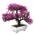 Fake Artificial Pot  Bonsai Potted Simulation Table Ornaments For Garden Party Hotel Office Decor Fake Flowers Arrangements for Home Decoration