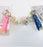Fashion Cute Animal Dog Keychain Drops of Gel Doll Ornament Bag Keyring Backpack Accessories Car Key Chain Female Keychains Car Key Chain For Kids Adults Birthday Party Centerpiece Decorations Baby Shower Party Favors For Kids Birthday Party Keychains