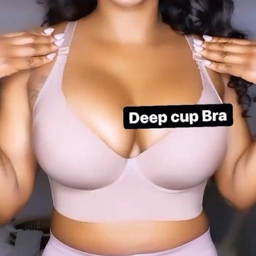 🎉Fashion Deep Cup Bra 🔥 Bra with shapewear incorporated - Stevvex - attractive Bra, Best Fit Bra, Best Selling Bra, Bra, Bra for Girls, Bra For Ladies, Bra for Women, Hot Sale Bra, Luxury Bra, Modern Body Fit Bra - Stevvex.com