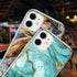 Fashion Marble Pattern Phone Case For iPhone 13 12 11 Pro Max 7 8 6 6S Plus X XR XS Max 12Mini 5 5S SE Cute Soft TPU Cover Full Body Protection with Raised Bezel