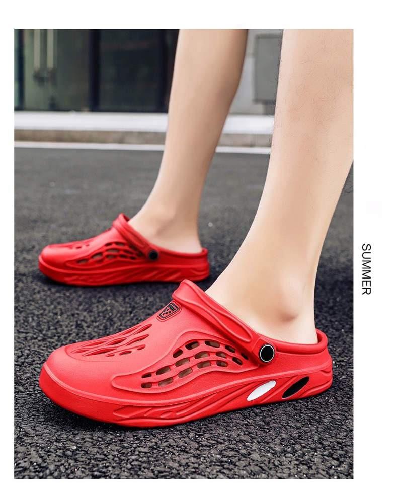 Fashion Men's Sandal For Home Platform Flip Flops Sandals Summer Shoes For Men Outdoor Fashion Clogs Non Slip Water Shoes With Strap Sports Sandals Lightweight Quick Dry Adult Clogs