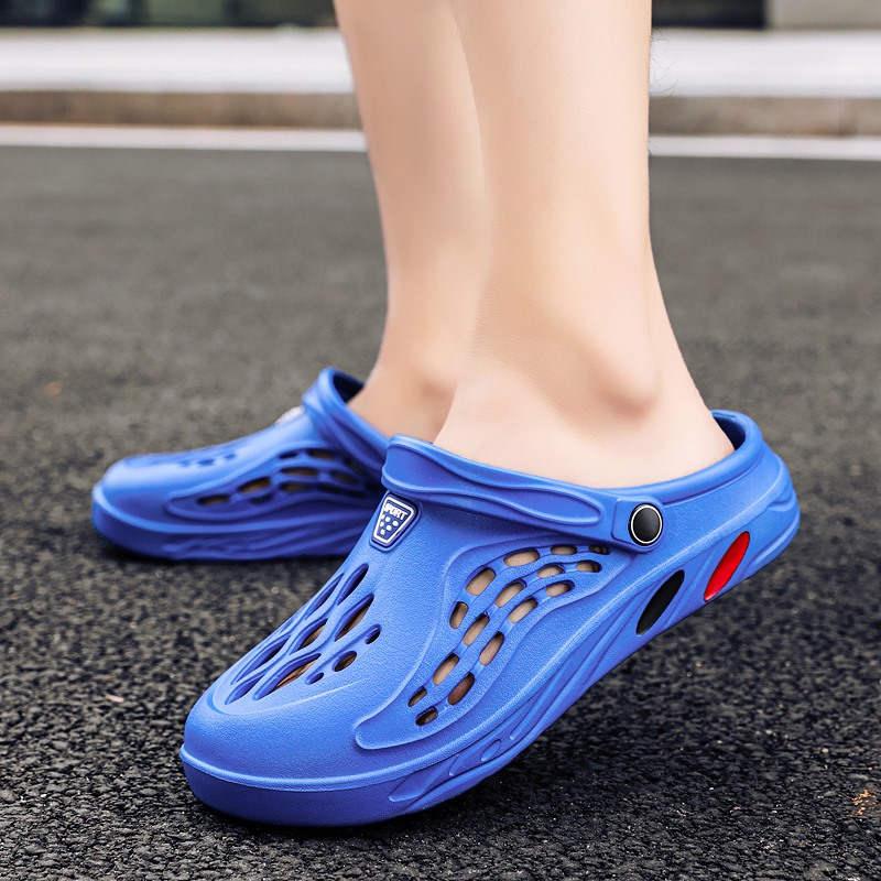 Fashion Men's Sandal For Home Platform Flip Flops Sandals Summer Shoes For Men Outdoor Fashion Clogs Non Slip Water Shoes With Strap Sports Sandals Lightweight Quick Dry Adult Clogs