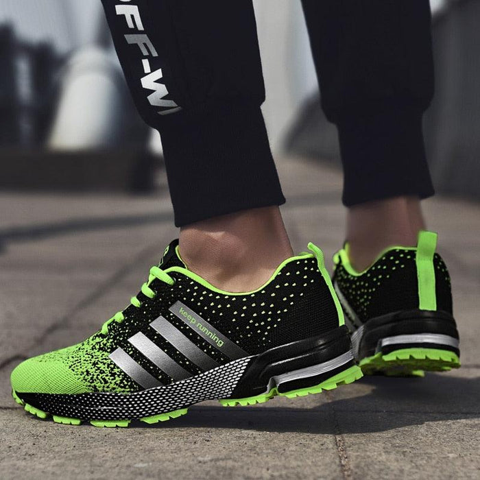 Fashion Men Women Sneakers Breathable Running Elegant Soft Sneakers Comfortable Athletic Running Sneakers Fashion Sport Walking Jogging Couple Casual Design