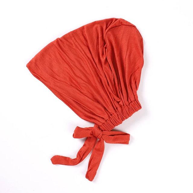 Fashion Modal Under Scarf  Hijab Turban Cap Cotton With Band Adjustable Inner Hijab cap Muslim Turban Hijab Cap For Women