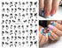 Fashion Nails Art Manicure Back Glue Decal Decorations Design Nail Sticker For Nails Tips Beauty Fun Nail Art Stickers Decal 3D Self-Adhesive Abstract Face Curve Graffiti Nail Design for Acrylic Nail Supplies Designer Nail Decorations for Women Girls Kids - ALLURELATION - 554, Acrylic Nail, Art Manicure, beautiful stickers, Decorations Design, Designer Nail, Fashion Nails, Fun Nail Art, Manicure, Nail Art, Nail Decorations, Nail Design, Nail Sticker, Nail Stickers, topcoat - Stevvex.com