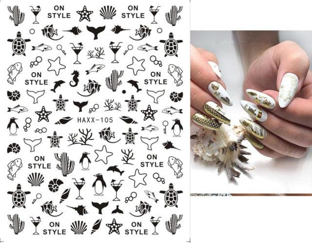 Fashion Nails Art Manicure Back Glue Decal Decorations Design Nail Sticker For Nails Tips Beauty Fun Nail Art Stickers Decal 3D Self-Adhesive Abstract Face Curve Graffiti Nail Design for Acrylic Nail Supplies Designer Nail Decorations for Women Girls Kids - ALLURELATION - 554, Acrylic Nail, Art Manicure, beautiful stickers, Decorations Design, Designer Nail, Fashion Nails, Fun Nail Art, Manicure, Nail Art, Nail Decorations, Nail Design, Nail Sticker, Nail Stickers, topcoat - Stevvex.com