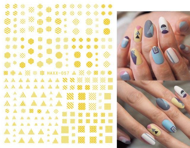 Fashion Nails Art Manicure Back Glue Decal Decorations Design Nail Sticker For Nails Tips Beauty Fun Nail Art Stickers Decal 3D Self-Adhesive Abstract Face Curve Graffiti Nail Design for Acrylic Nail Supplies Designer Nail Decorations for Women Girls Kids - ALLURELATION - 554, Acrylic Nail, Art Manicure, beautiful stickers, Decorations Design, Designer Nail, Fashion Nails, Fun Nail Art, Manicure, Nail Art, Nail Decorations, Nail Design, Nail Sticker, Nail Stickers, topcoat - Stevvex.com