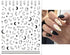 Fashion Nails Art Manicure Back Glue Decal Decorations Design Nail Sticker For Nails Tips Beauty Fun Nail Art Stickers Decal 3D Self-Adhesive Abstract Face Curve Graffiti Nail Design for Acrylic Nail Supplies Designer Nail Decorations for Women Girls Kids - ALLURELATION - 554, Acrylic Nail, Art Manicure, beautiful stickers, Decorations Design, Designer Nail, Fashion Nails, Fun Nail Art, Manicure, Nail Art, Nail Decorations, Nail Design, Nail Sticker, Nail Stickers, topcoat - Stevvex.com
