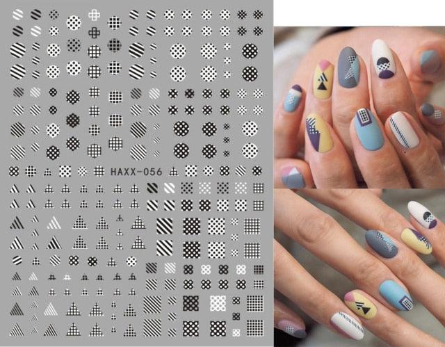Fashion Nails Art Manicure Back Glue Decal Decorations Design Nail Sticker For Nails Tips Beauty Fun Nail Art Stickers Decal 3D Self-Adhesive Abstract Face Curve Graffiti Nail Design for Acrylic Nail Supplies Designer Nail Decorations for Women Girls Kids - ALLURELATION - 554, Acrylic Nail, Art Manicure, beautiful stickers, Decorations Design, Designer Nail, Fashion Nails, Fun Nail Art, Manicure, Nail Art, Nail Decorations, Nail Design, Nail Sticker, Nail Stickers, topcoat - Stevvex.com