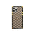 Fashion Pattern 3D Diamond Ring Holder Square Metal Shockproof Case For iPhone 13 Pro Max 11 12Pro Max Xs XR X 7 8Plus Se cover Retro Luxury Cases for Women with Ring Stand Holder and Lanyard