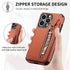 Fashion Slim Fit Luxury Leather Cover For iPhone 13 11 12 Pro XR XS Max Mini X 6 7 8 Plus Wallet Card Slots Shockproof Flip Case PU Leather Flip Folio Book Protective Cover with Slots Magnetic Clasp  Holder