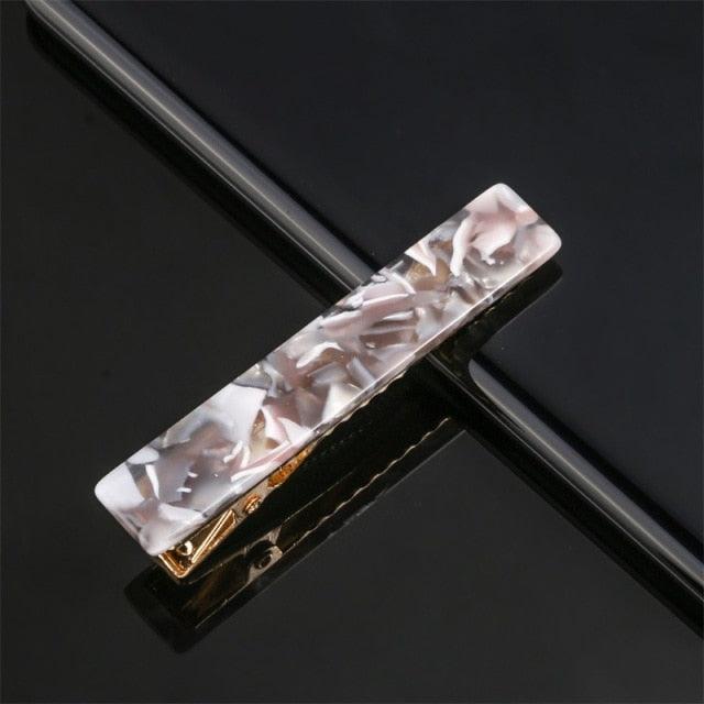 Fashion Women Metal Acetate Hair Pin Clip Leopard Hair Clip Geometric Hairpins Hairgrips Barrette Hairpin Gorgeous Hair Accessories For Women