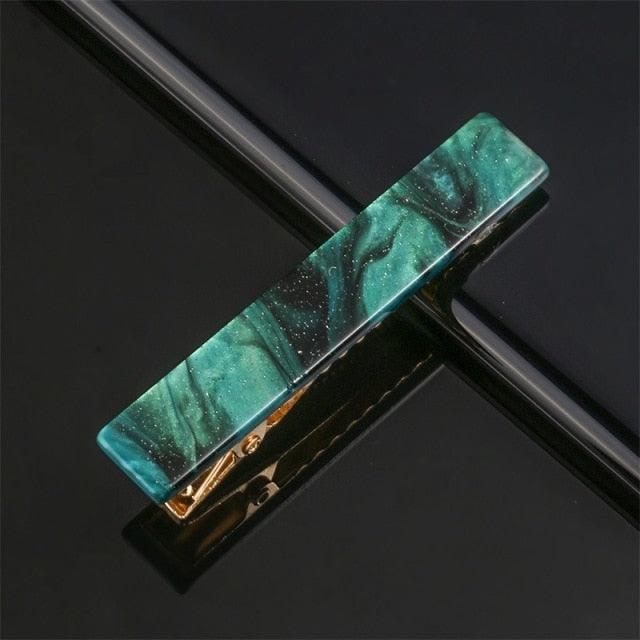 Fashion Women Metal Acetate Hair Pin Clip Leopard Hair Clip Geometric Hairpins Hairgrips Barrette Hairpin Gorgeous Hair Accessories For Women