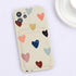 Fashionable Anti-Scratch Soft Lining Protective Case For iPhone Cases Card Holder Cute Flower Heart Phone Case For iPhone 12 13 Mini Pro Beautiful Design  Soft Iphone Case
