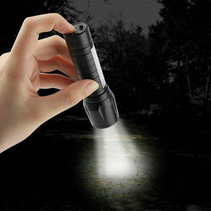 Flashlights Rechargeable USB Portable Super Bright Waterproof Zoomable Portable LED Focus Flashlight Mini Torch Tactical Flash Light Torch Light Camping Hiking - STEVVEX Lamp - 200, Flashlight, Gadget, Headlamp, Headlight, lamp, LED Light, Rechargeable Flashlight, Rechargeable Headlamp, Rechargeable Headlight, Rechargeable Headtorch, Rechargeable Torchlight, Zoomable Headlamp, Zoomable Headlight, Zoomable Torchlight - Stevvex.com