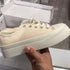 Flat White Sneakers Women's Sports Shoes Platform Vintage Casual Footwear Round Tennis  Athletic Canvas Trainers White Sneakers Low Top Canvas Sneakers