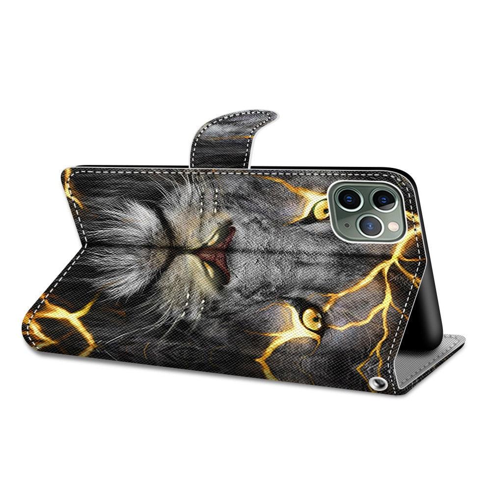 Flip Case For Xiaomi Redmi 9 9A 9C NFC 8 8A Phone Case Leather Silicone Wallet Cover For Redmi Note 8 Pro 9 9S 9 Pro Book Cases  Leather Case Flip Cover PU Wallet Case Kickstand Magnet Closure Card Slot Holder