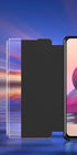 Flip Case for Xiaomi Redmi Note 11 11S 10 10s 9 9s Pro Max Mi 11T 10T Lite Poco X3 Smart Window View Shockproof PU Cover Slim Side Window View Smart Flip Leather Stand Case Cover for Xiaomi Redmi