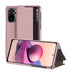 Flip Case for Xiaomi Redmi Note 11 11S 10 10s 9 9s Pro Max Mi 11T 10T Lite Poco X3 Smart Window View Shockproof PU Cover Slim Side Window View Smart Flip Leather Stand Case Cover for Xiaomi Redmi