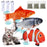 Floppy Fish Cat Toy Moving Fish Toy for Cats Interactive Flopping Cat Kicker Fish Toy Dancing Wiggle Fish Catnip Toys Fun Toy for Cat Exercise - STEVVEX Pet - 126, animal toys, cat accessories, cat fun tools, cat playing tools, cat playing toy, cat tools, cat toy, cats tools, funny playing cats toys, kiten playing gadgets, kiten playing toys, kitten accessories, kitten soft toys, kitten toys, playing cat toy, playing toy, playing toys for cats - Stevvex.com