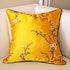 Floral Decorative Pillow Covers Spring Polyester Cushion Cover For Home Decorative Sofa Armchair Bedroom Livingroom Embroidery Floral Pattern Square Decorative Throw Pillow Case Cushion Cover