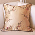 Floral Decorative Pillow Covers Spring Polyester Cushion Cover For Home Decorative Sofa Armchair Bedroom Livingroom Embroidery Floral Pattern Square Decorative Throw Pillow Case Cushion Cover
