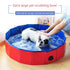 Foldable Dog Swimming Pool Pet Bath Swimming Tub Bathtub Outdoor Indoor Collapsible Bathing Pool Collapsible PVC Outdoor Bathing Tub for Large Small Dogs Collapsible Non-Slip Puppy Bathing Tub