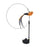 Funny Feather Bird with Bell Cat Stick Toy for Kitten Playing Teaser Wand Toy Cat Supplies Interactive Wiggle Moving Cat Kicker Toy with Plush Interactive Cat Toys Fun Toy For Cat Exercise