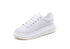 Genuine Leather Women Platform Sneakers Autumn Fashion Sports Little White Shoes Platform Flats Casual Lace Up Woman Comfort Walking Sneakers